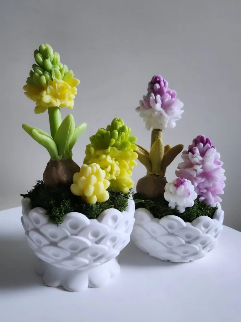 Spa, wellness e beauty Decorazioni artigianali con fiori di sapone profumati colorati per ambienti SPA e percorsi benessere