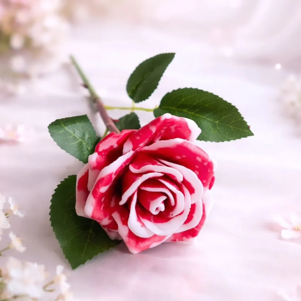 Rosa di sapone profumata per SPA wellness e beauty